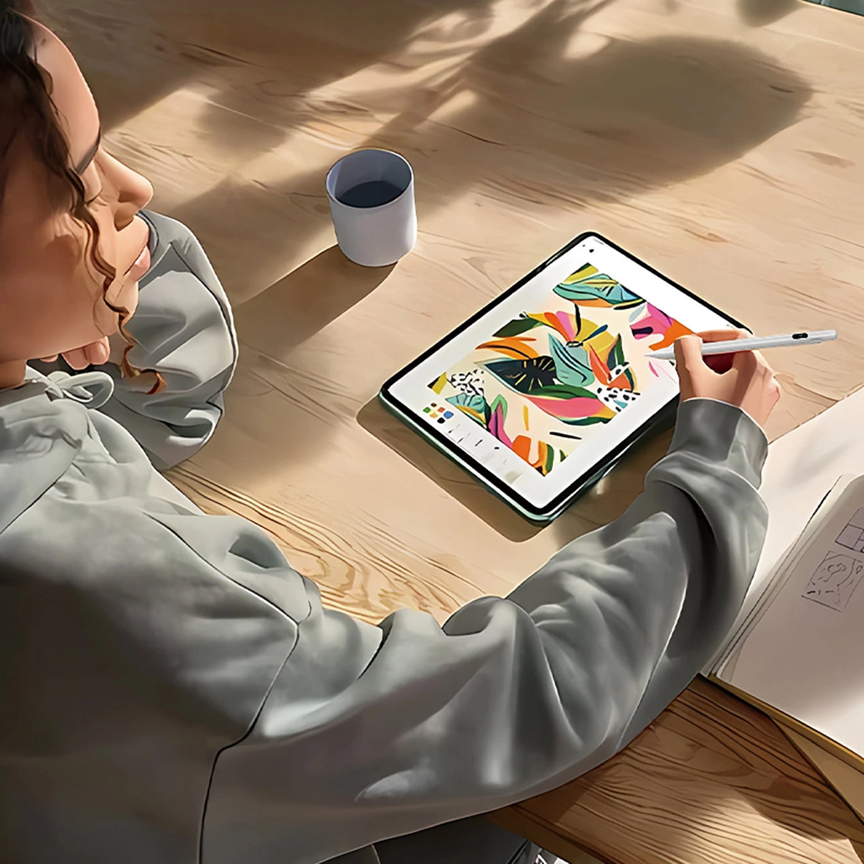 Dux Ducis Stylus Pen SP-02 til Apple iPad - hvid