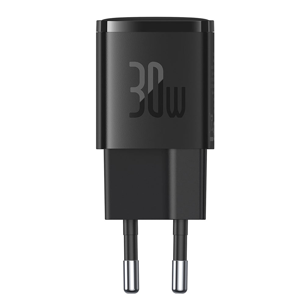 Baseus Cube Pro 30W USB-C Wall Charger - sort