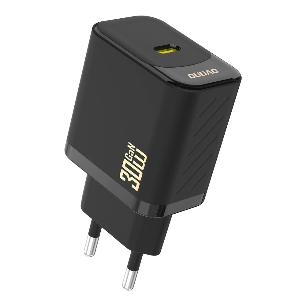 Dudao A27P 30W PD GaN USB-C Wall Charger - sort