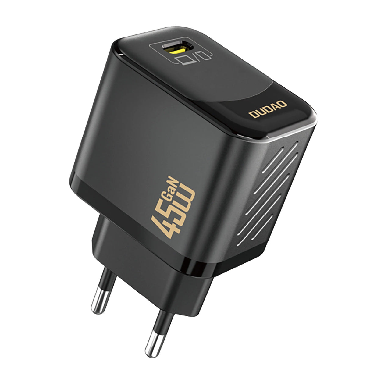 Dudao A28 45W GaN USB-C Wall Charger - sort