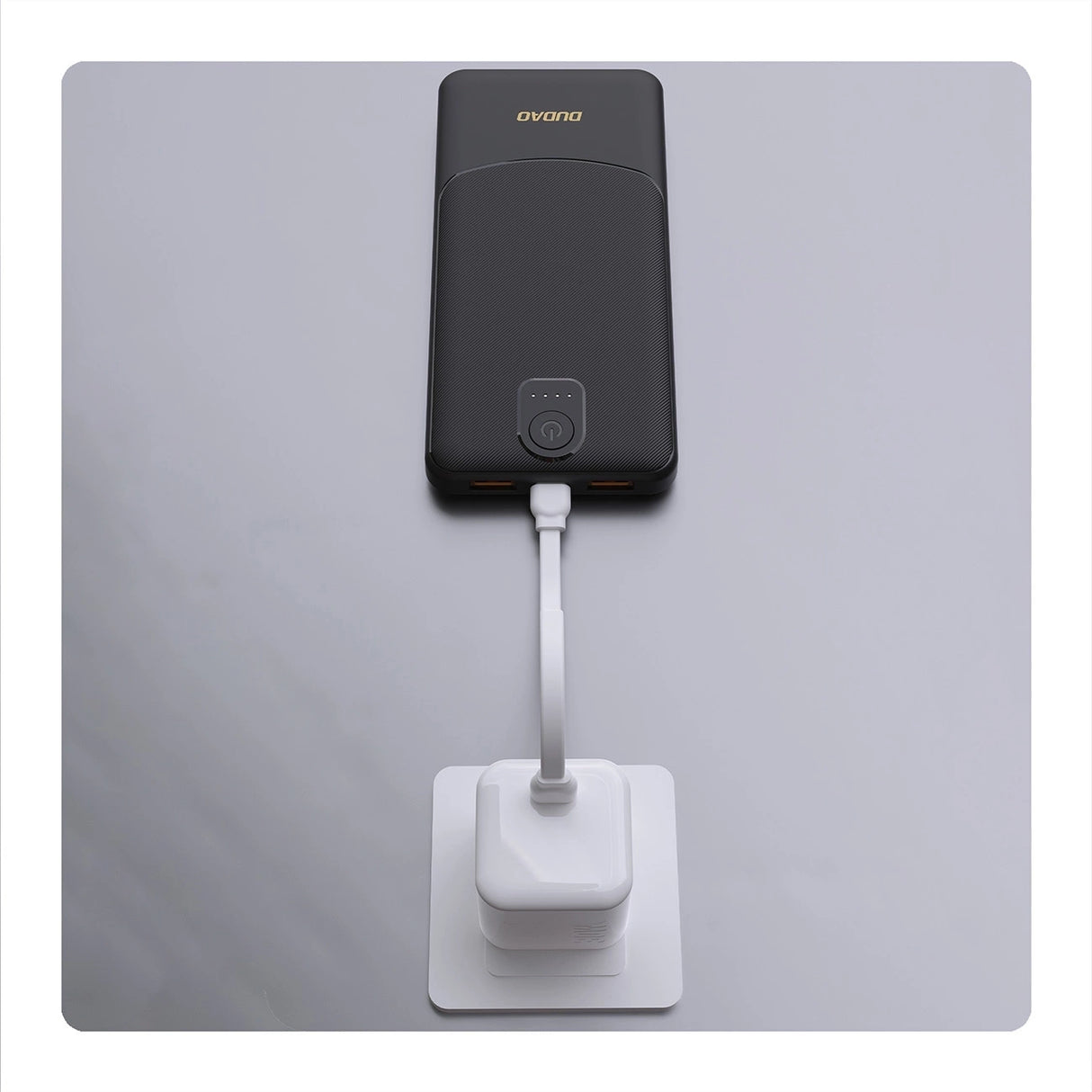 Powerbank Dudao K10Pro 2.4A 20000mAh 2 x USB-A - sort