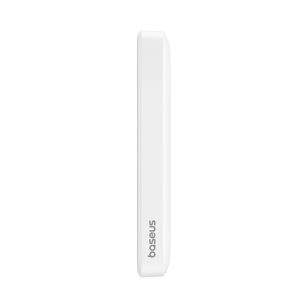 Baseus Magnetic Mini Air PPCXM06A 6000mAh 20W Power Bank med Simple Series USB-C-kabel - hvid