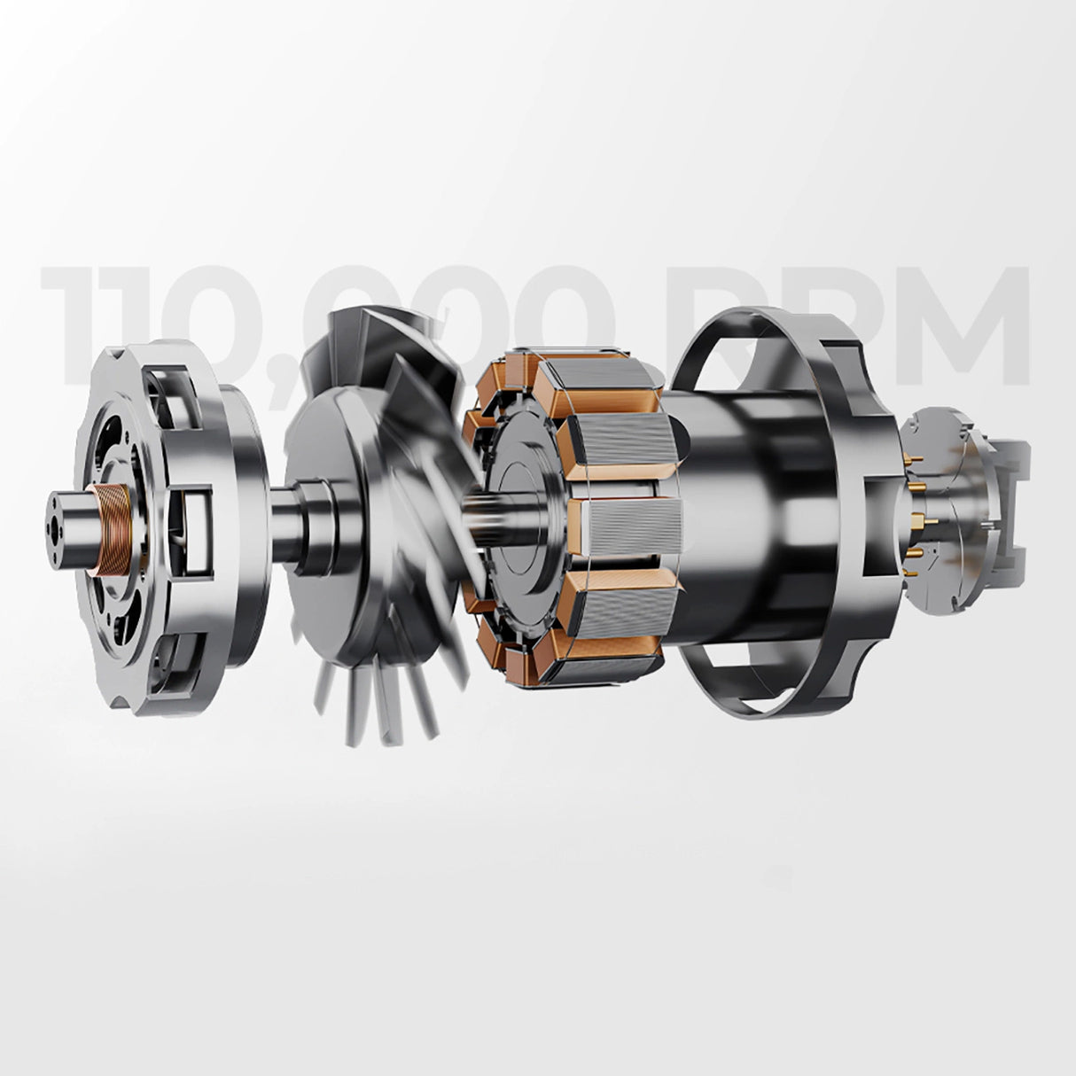 UWANT H100 hårtørrer - grå