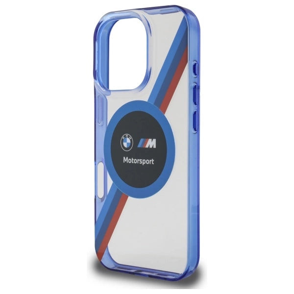 BMW BMHMP16X23HTPUT iPhone 16 Pro Max 6.9" gennemsigtig hardcase Motosport IML Circle MagSafe