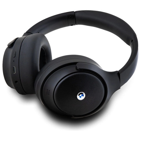 BMW Bluetooth ANC On-Ear Headphones BMBHKL601SSLVK sort/sort metal logoer