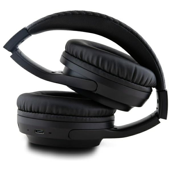 BMW Bluetooth ENC Headphones BMBHMIAV27MBCTK Sort/sort trykt logoer