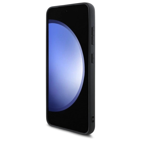 Guess GUHCS24FEG4GFGR S24 FE S721 grå/grå hardcase 4G Metal Gold Logo