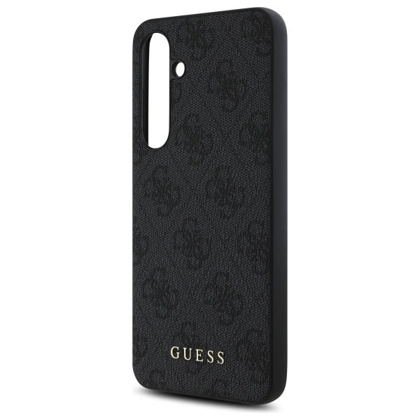 Guess GUHCS24FEG4GFGR S24 FE S721 grå/grå hardcase 4G Metal Gold Logo