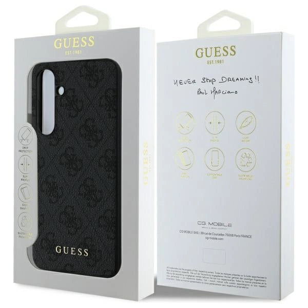 Guess GUHCS24FEGF4GGR S24 FE S721 grå/grå hardcase 4G Charms Collection