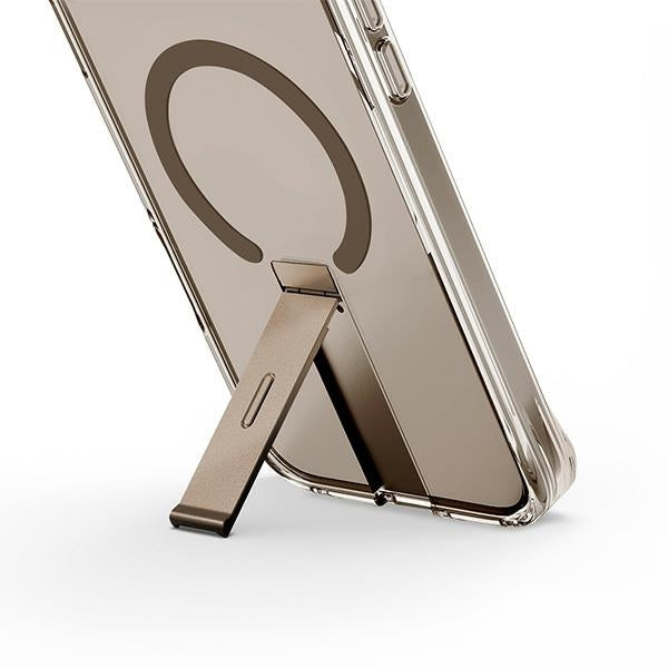 Uniq case Eleva med Vertica Stand iPhone 16 Pro 6.3" guld/taupe guld