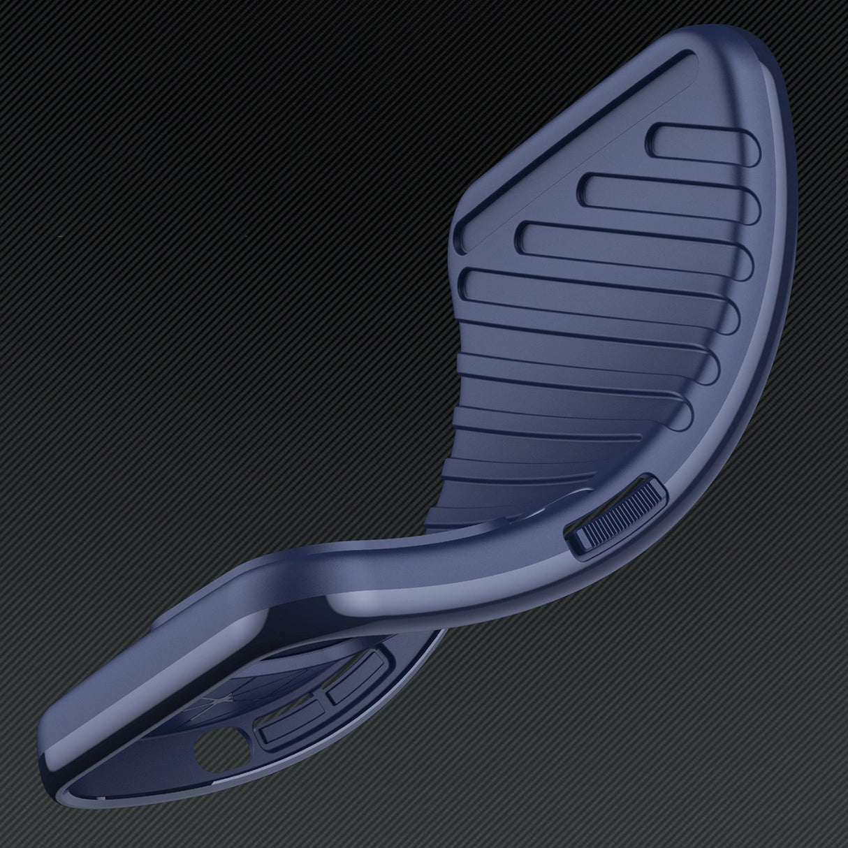 Thunder Case Samsung Galaxy S25 Silicone Armored Case - Blå