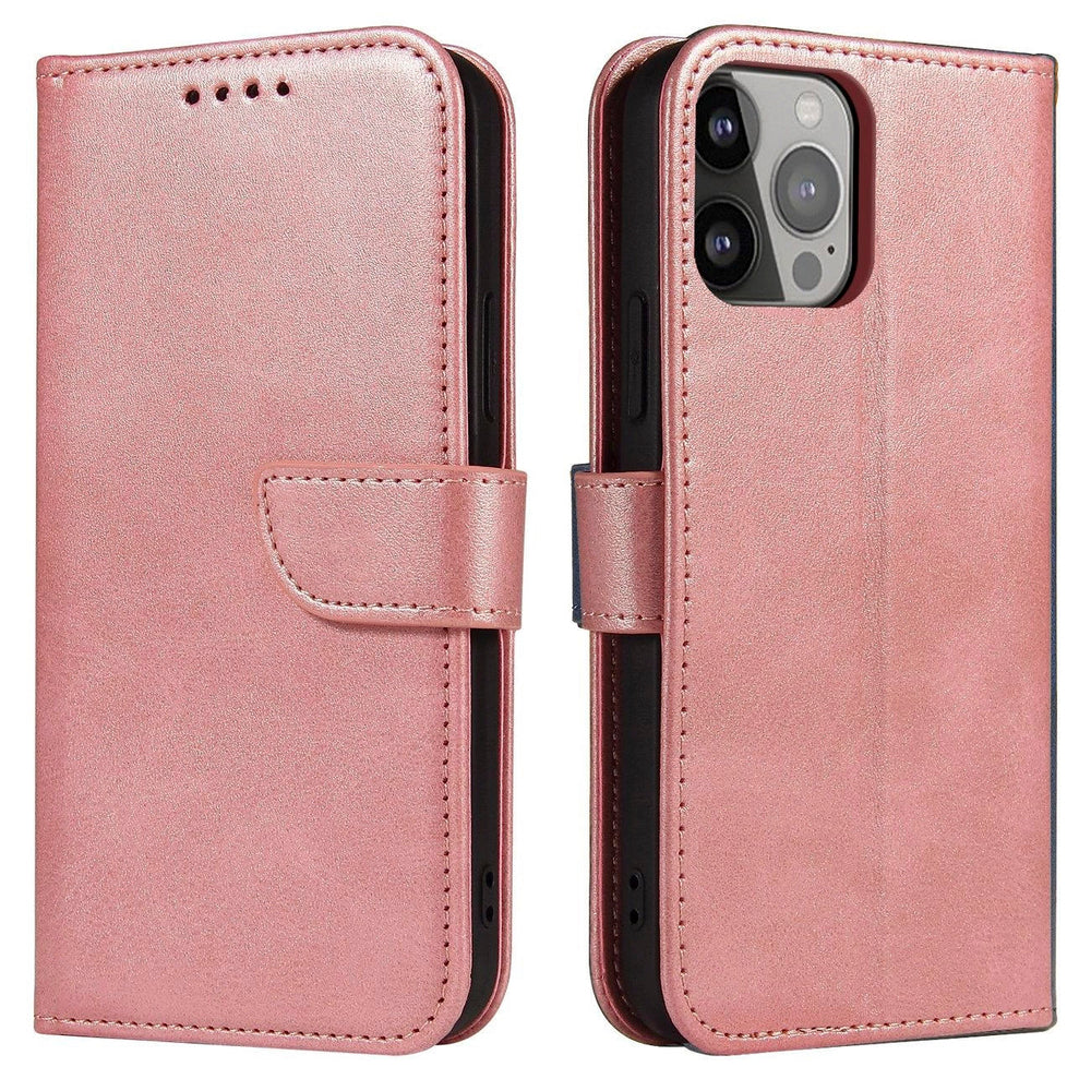 Magnetfoder med flip til Samsung Galaxy S25+ - Pink