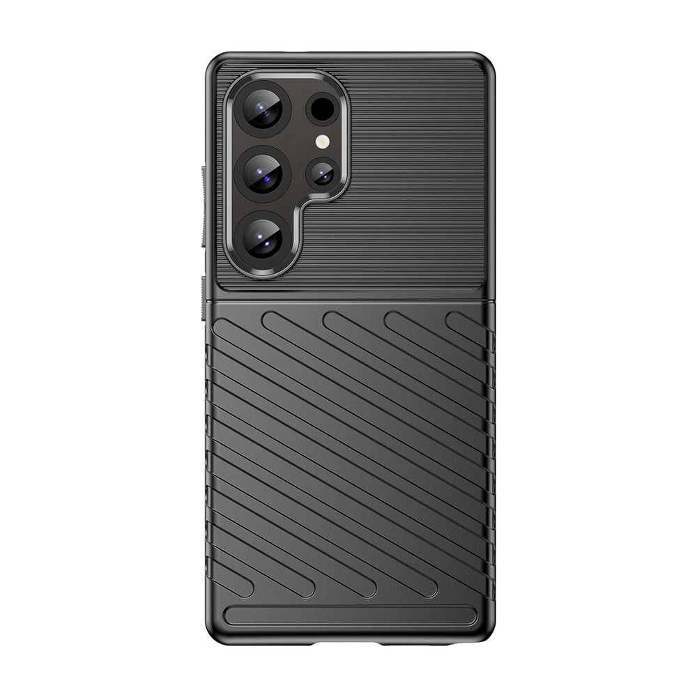 Thunder Case Samsung Galaxy S25 Ultra Silicone Armored Case - sort