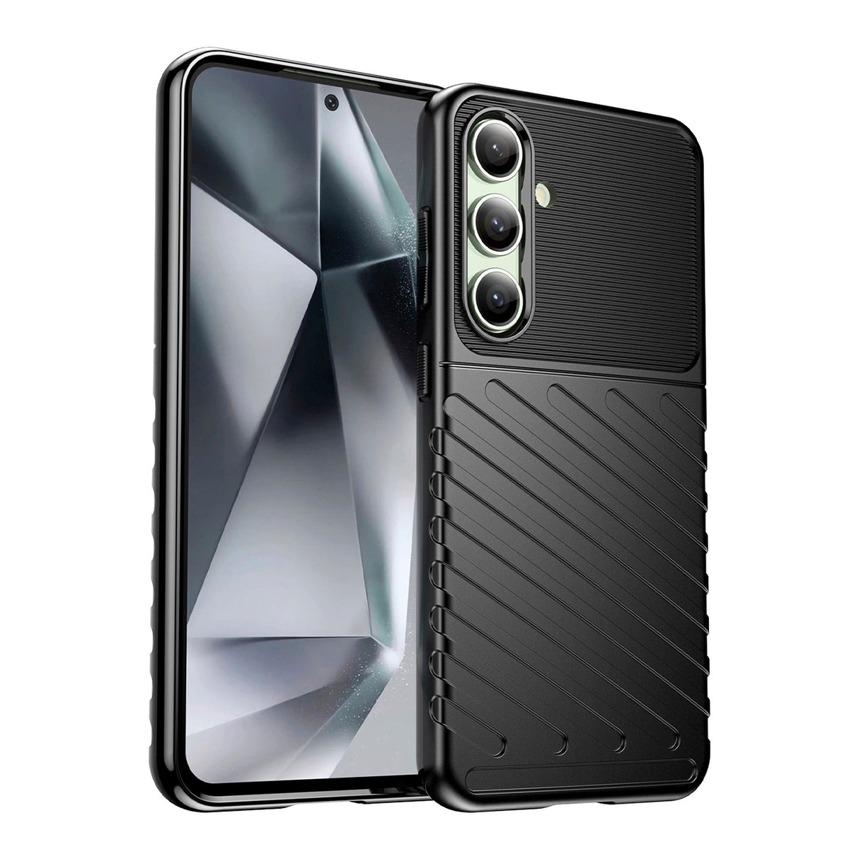 Thunder Case til Samsung Galaxy S24 FE - sort