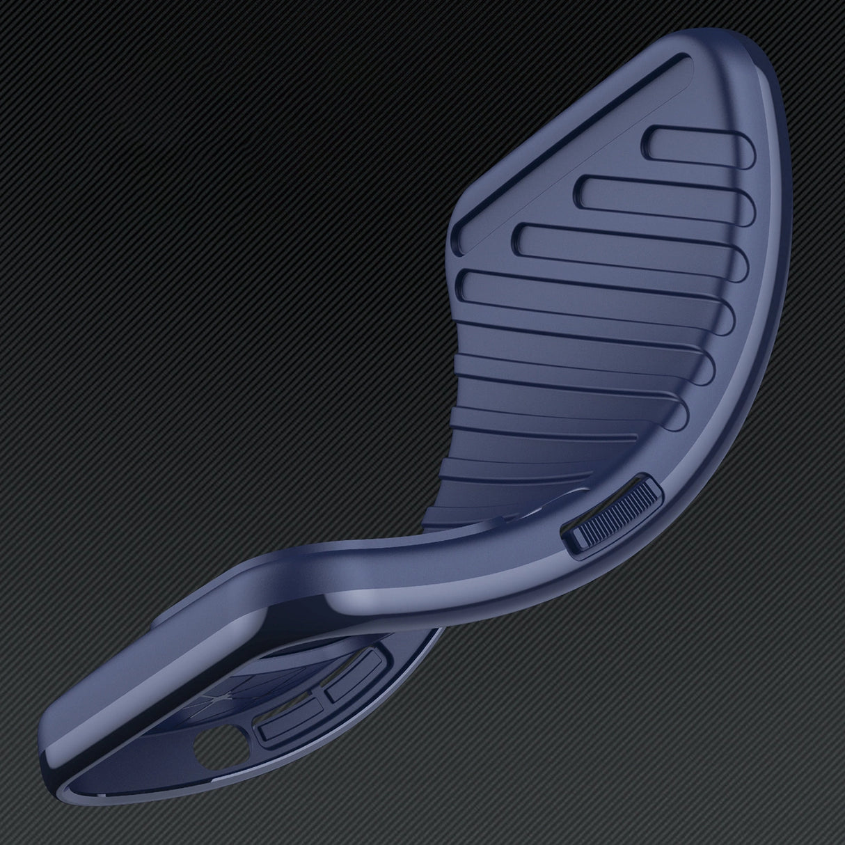 Thunder Case til Samsung Galaxy S24 FE silikone rustning cover - blå