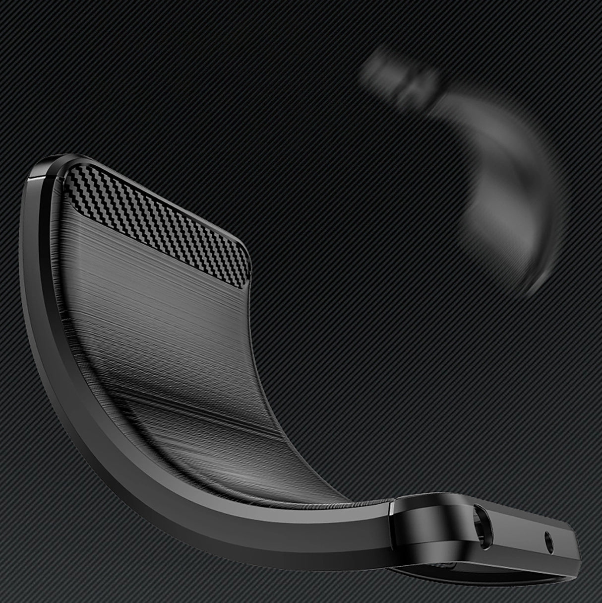 Carbon Case til Samsung Galaxy S24 FE - sort