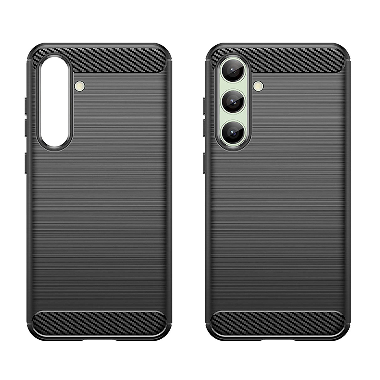 Carbon Case til Samsung Galaxy S24 FE - sort