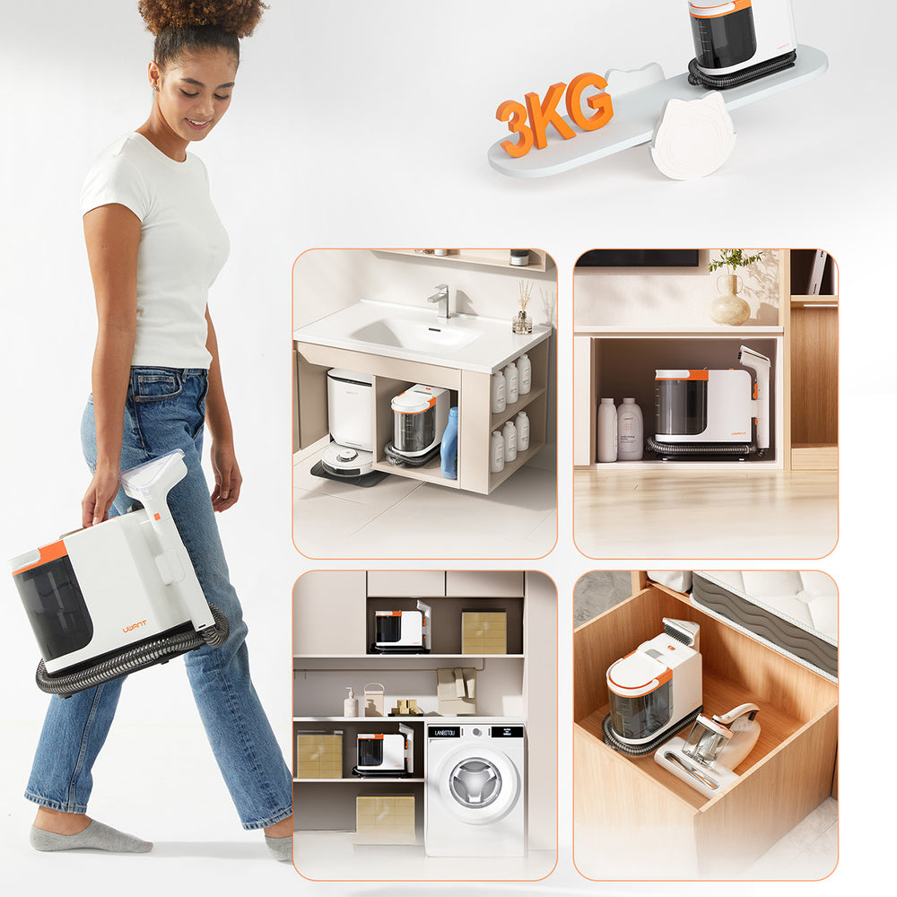 UWANT B200-SE 12000Pa 450W vaskestøvsuger - hvid