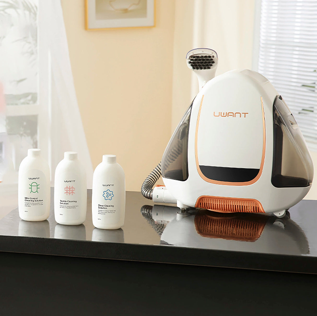 UWANT B100-S 12000Pa 450W vaskestøvsuger - hvid