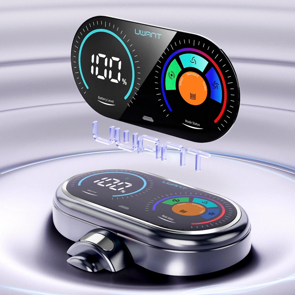 UWANT V100 trådløs støvsuger - grå