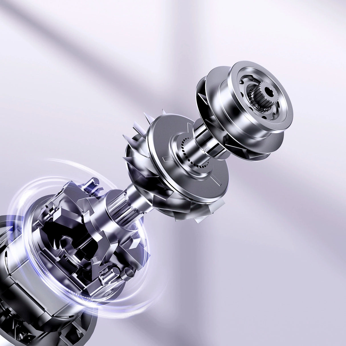 UWANT V100 trådløs støvsuger - grå