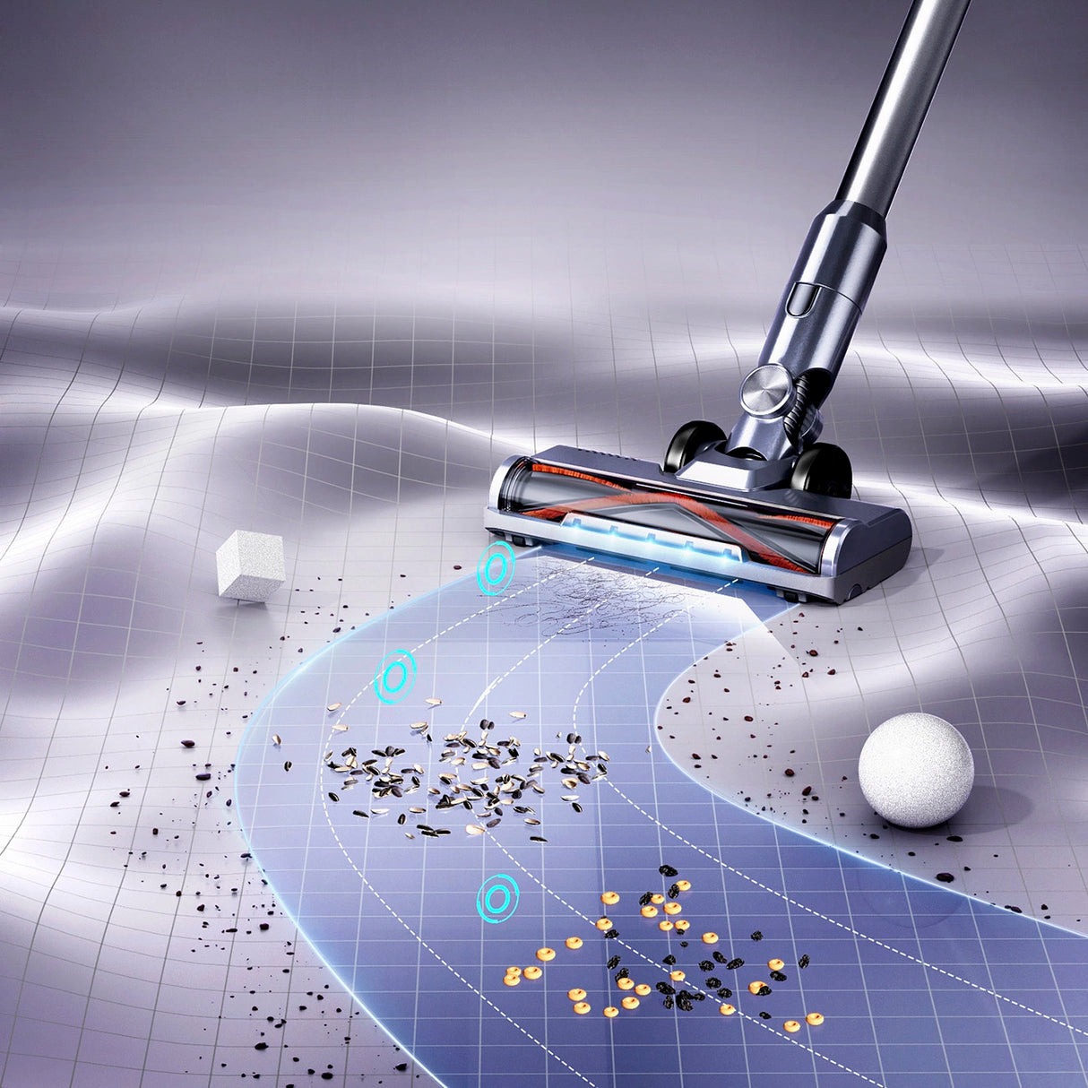 UWANT V100 trådløs støvsuger - grå