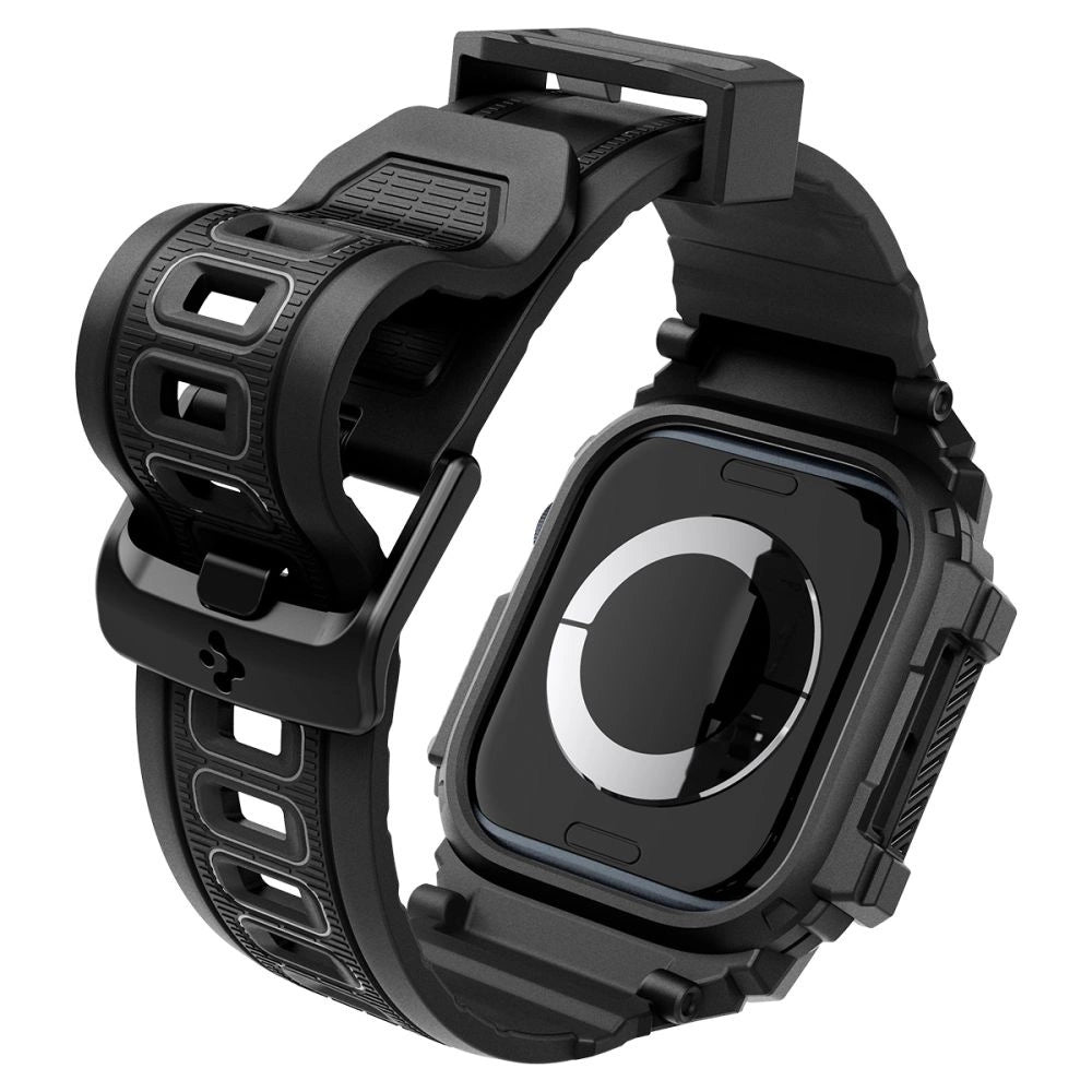 Spigen Rugged Armor Case for Apple Watch 10 46mm - Black