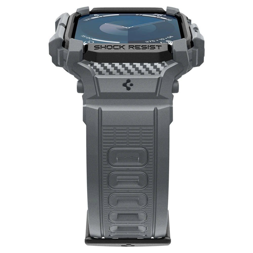 Spigen Rugged Armor Case for Apple Watch 10 46mm - Gray