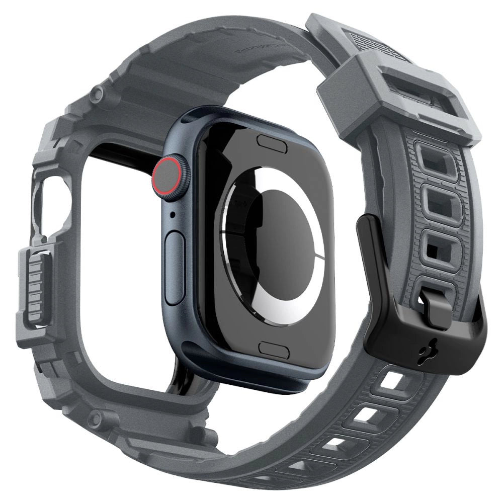 Spigen Rugged Armor Case for Apple Watch 10 46mm - Gray