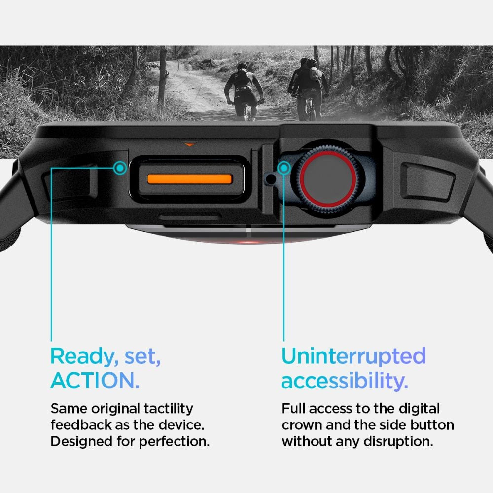 Spigen Lite Fit "PRO" Strap for Apple Watch 10 42mm - Black