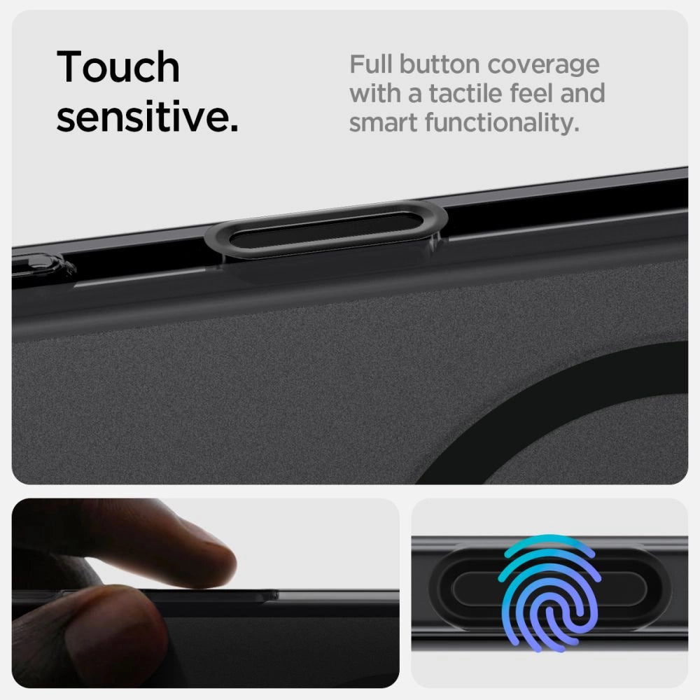 Spigen Ultra Hybrid "T" MagSafe Case for iPhone 16 Pro Max - Black