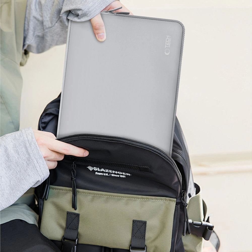 Tech-Protect Neoslim 13-14" Laptop Bag - Grå