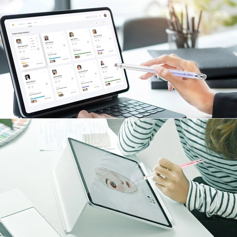 Tech-Protect USP100 4-TIP Touch Stylus Passivpen - lilla