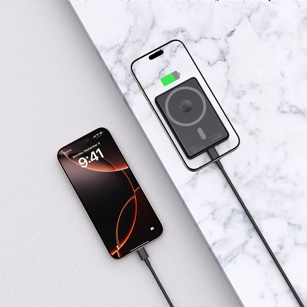 Tech-Protect PB33 LifeMag MagSafe 5000mAH powerbank - sort