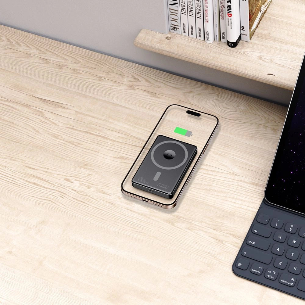 Tech-Protect PB33 LifeMag MagSafe 5000mAH powerbank - sort