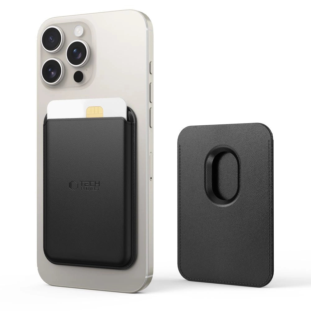 Tech-Protect MagWallet Magsafe kortkasse - sort