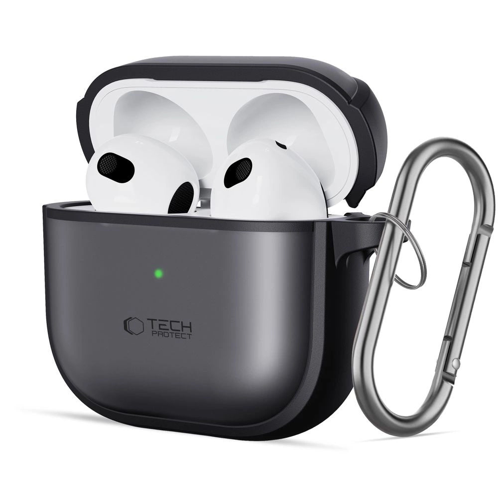 Tech-Protect Slim Hook Case til AirPods 4 - sort