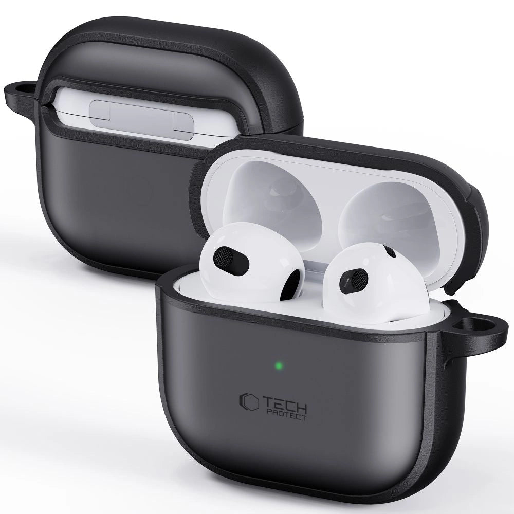 Tech-Protect Slim Hook Case til AirPods 4 - sort