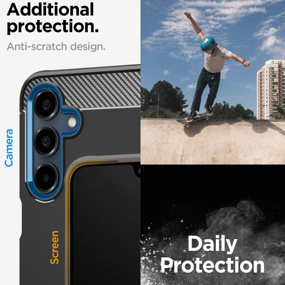 Spigen Rugged Armor Case for Samsung Galaxy A16 4G / 5G - Black