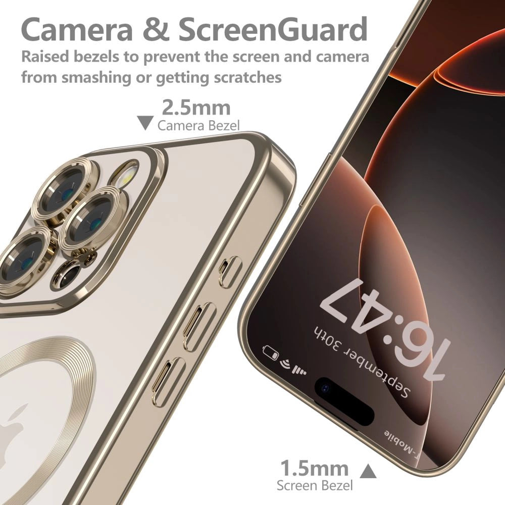 Tech-Protect MagFlex MagSafe Case til iPhone 16 Pro Max - Guld