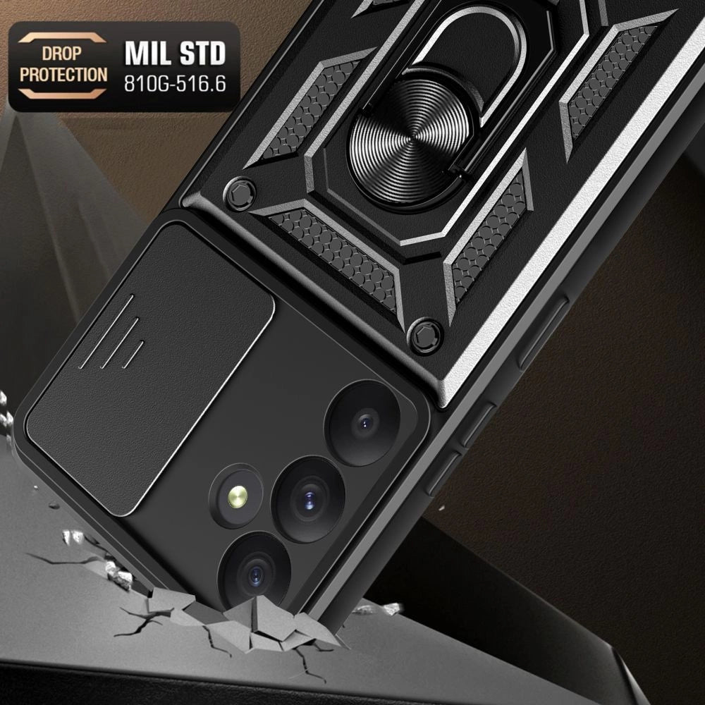 Tech-Protect CamShield Pro Case til Samsung Galaxy S24 FE - sort