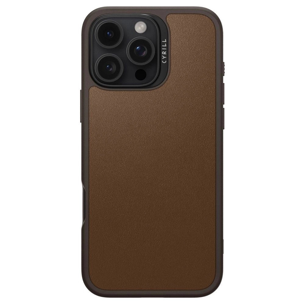 Spigen Cyrill Kajuk Mag iPhone 16 Pro Max Case - Brown