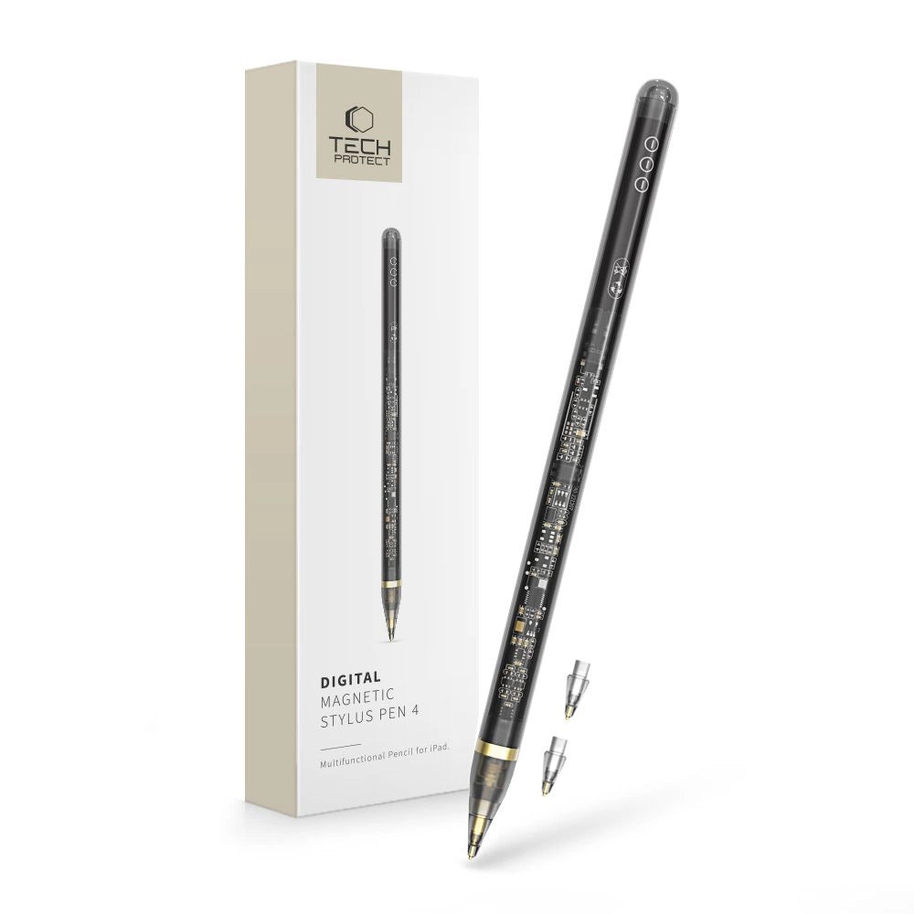 Tech-Protect Digital Magnetic Stylus til iPad - sort
