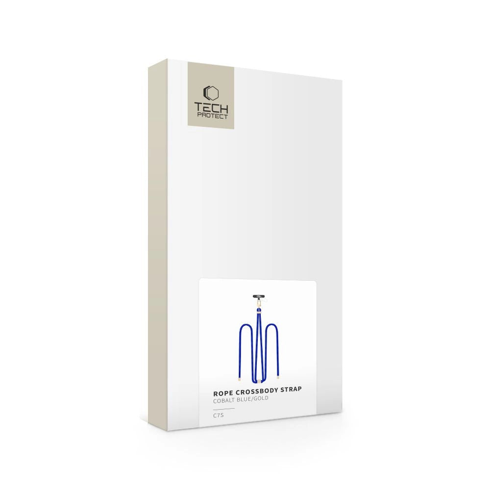 Tech-Protect C7S Rope Crossbody Strap Leash - Blå
