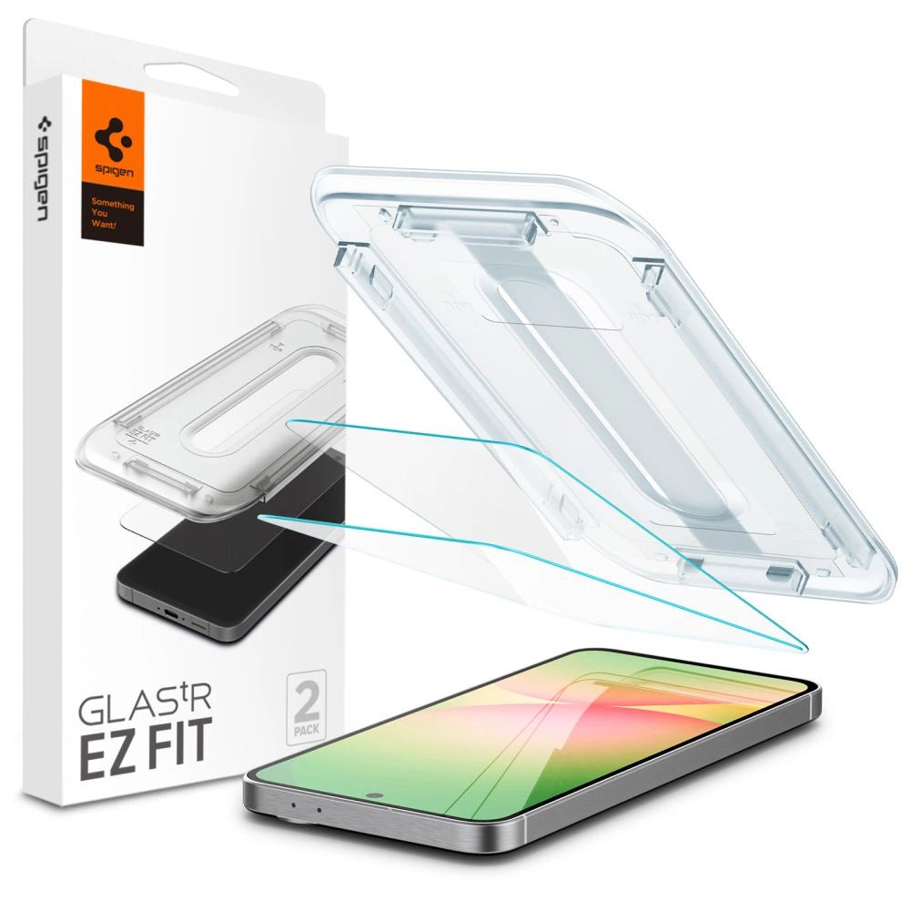 Spigen Glas.tR EZ Fit Tempered Glass for Samsung Galaxy S24 FE (2 pcs.)