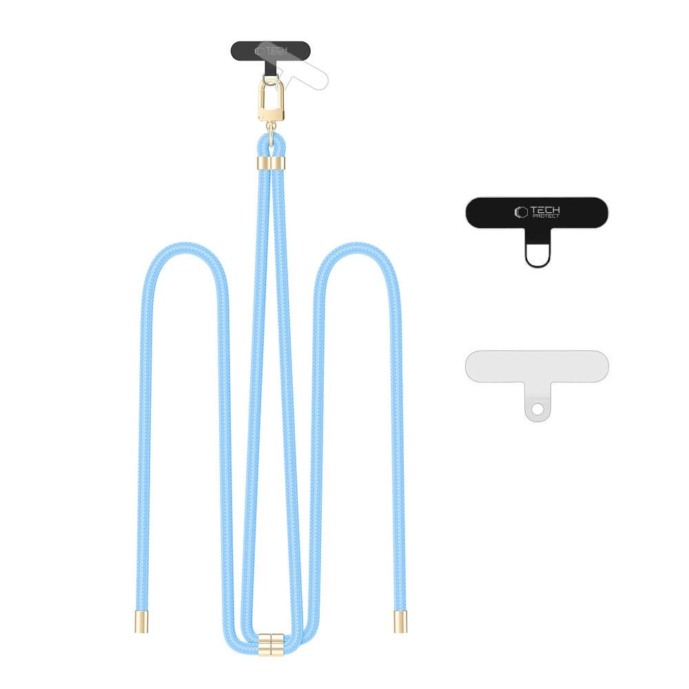 Tech-Protect C7S Rope Crossbody Strap Leash - Blå