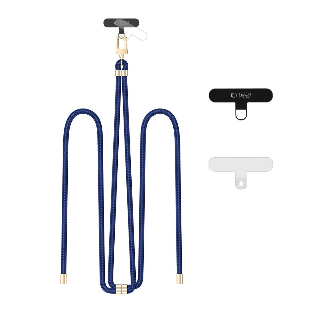 Tech-Protect C7S Rope Crossbody Strap Leash - Blå