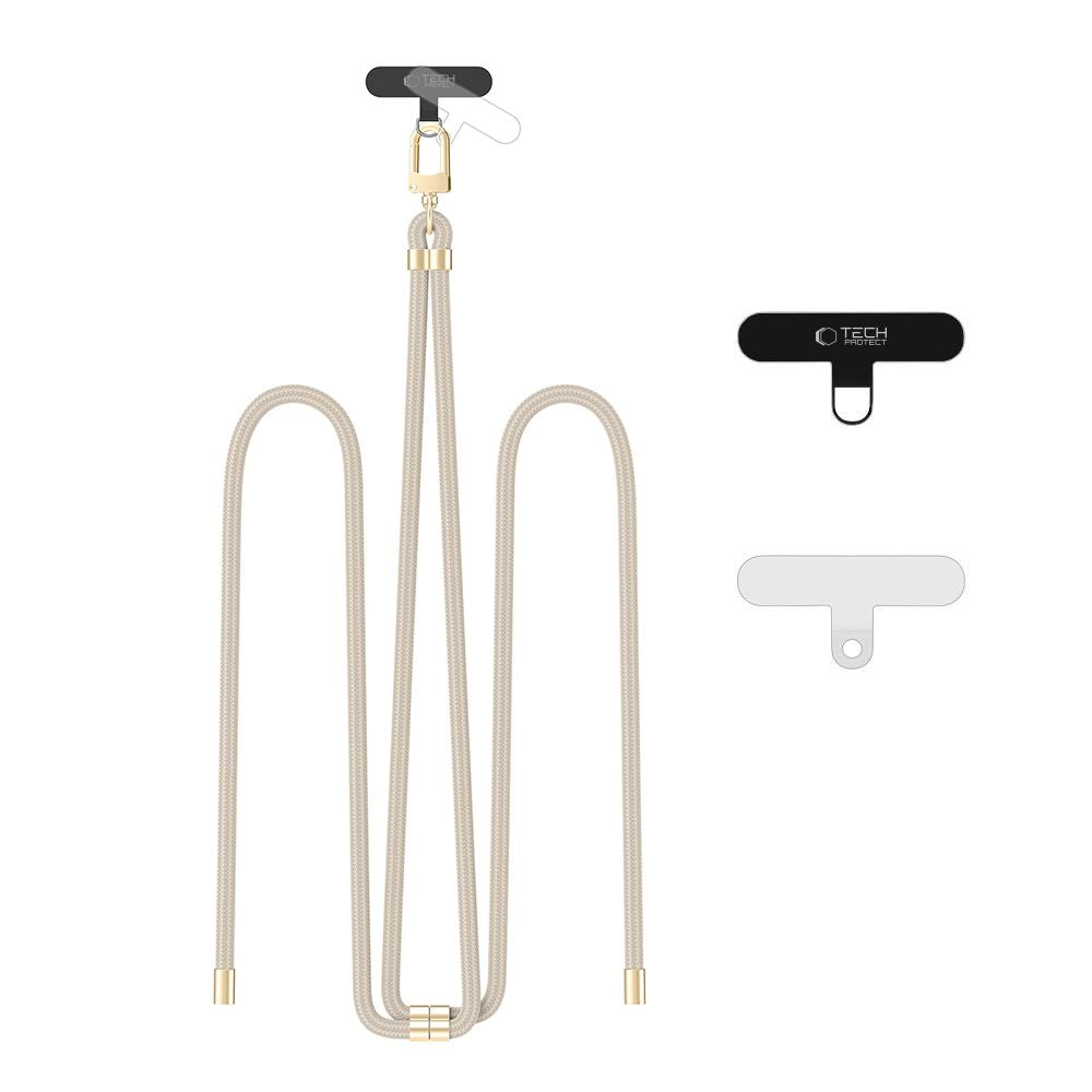 Tech-Protect C7S Rope Crossbody Strap Leash - beige