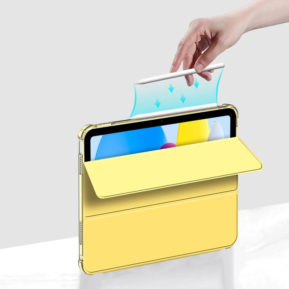 Tech-Protect SC Pen Hybrid Case til iPad 10 / 2022 - Gul - Gennemsigtig