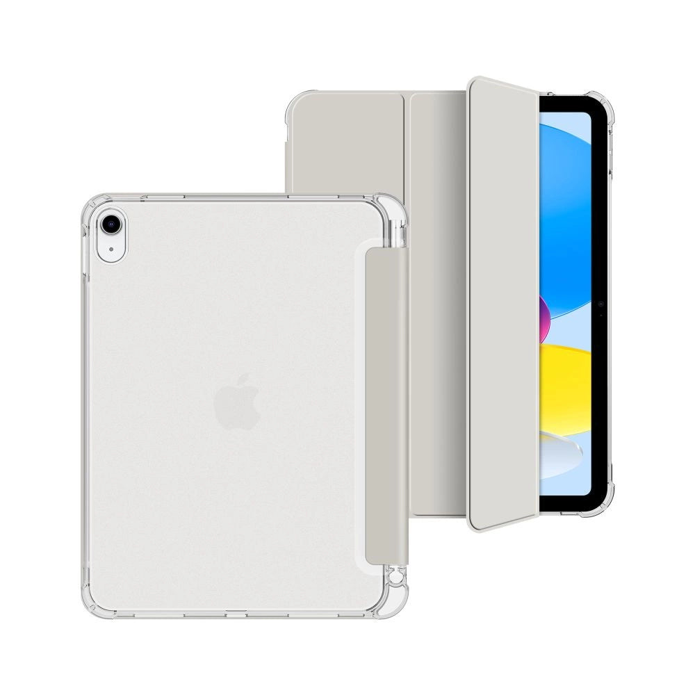 Tech-Protect SC Pen Hybrid Case til iPad 10 / 2022 - Grå - Transparent